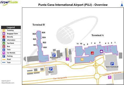 punta cana airport map